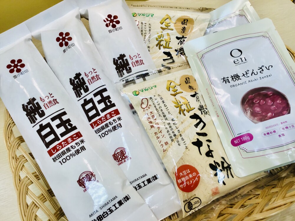 お盆の準備に！ツルッともちもち「純白玉粉」✨