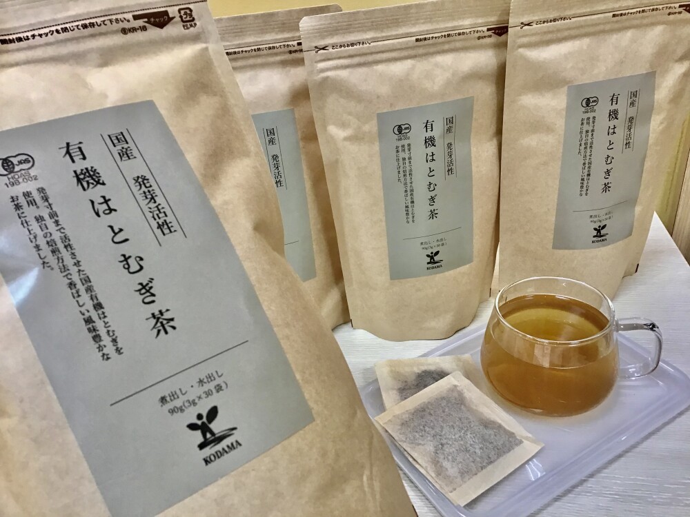 夏の体は、はとむぎでスッキリ！