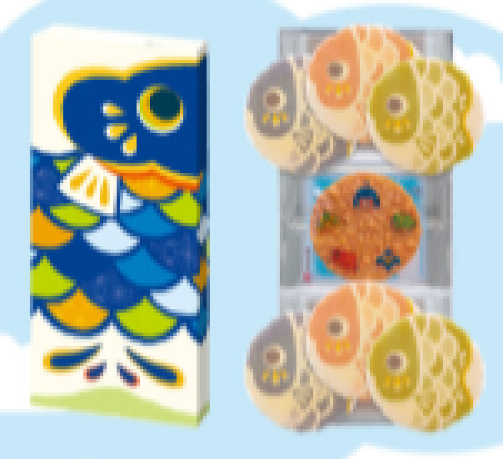 こいのぼりえびせんべい！！