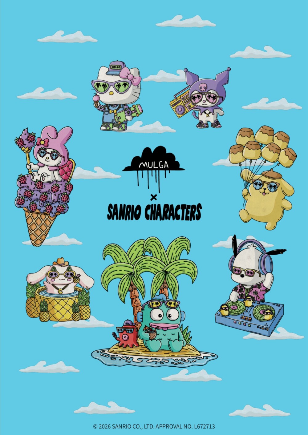 モルガ×サンリオキャラクターズ コレクションby福助 POP UP EVENT