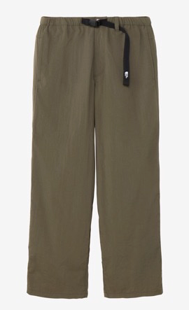 新作の軽量パンツ