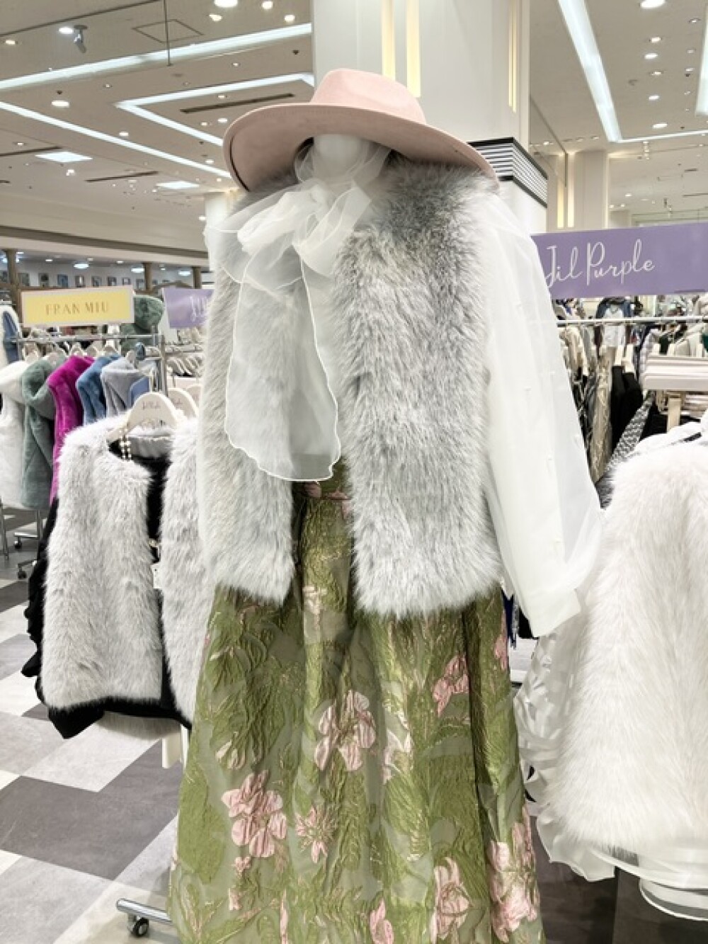 神戸発  「ジルパープル」「フランミュ」「ラブジョリエ」  POP UP SHOP