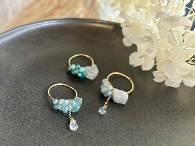 アクセサリー作家2人展「Yuzu」
