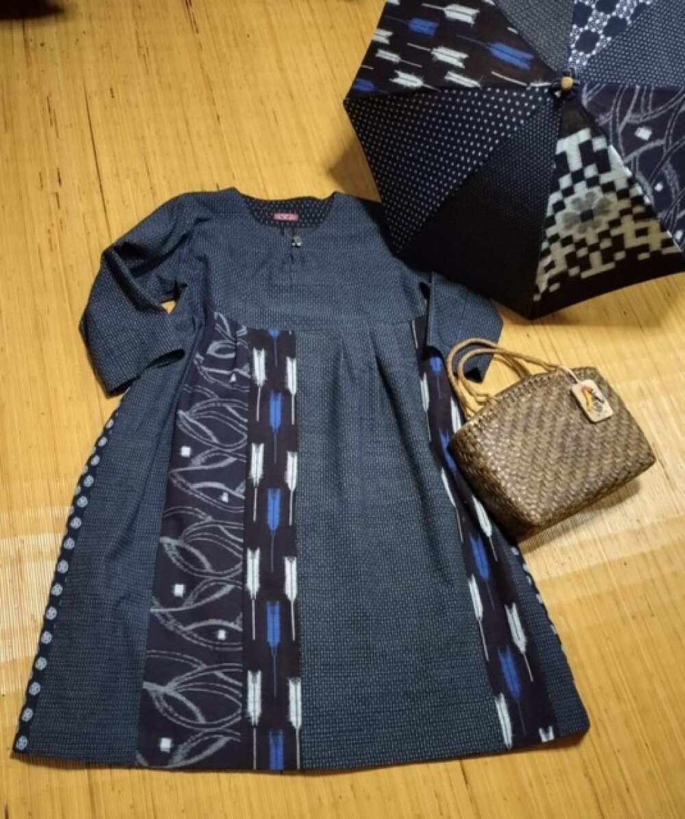 【予告】藍をまとって歴史を着る展❣