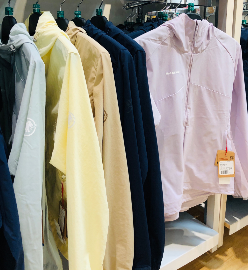 MAMMUT 春カラー入荷しました