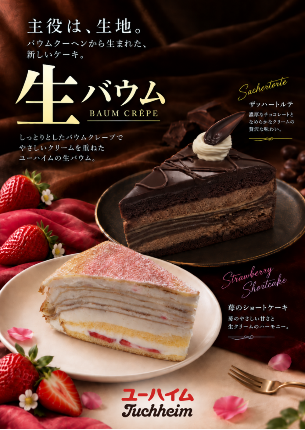 ✨9/9～限定販売　生バウムクーヘン2種✨