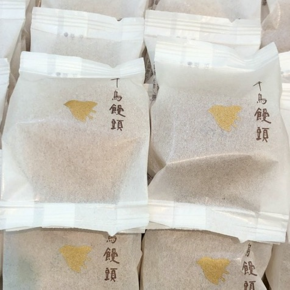 千鳥饅頭入荷です♪