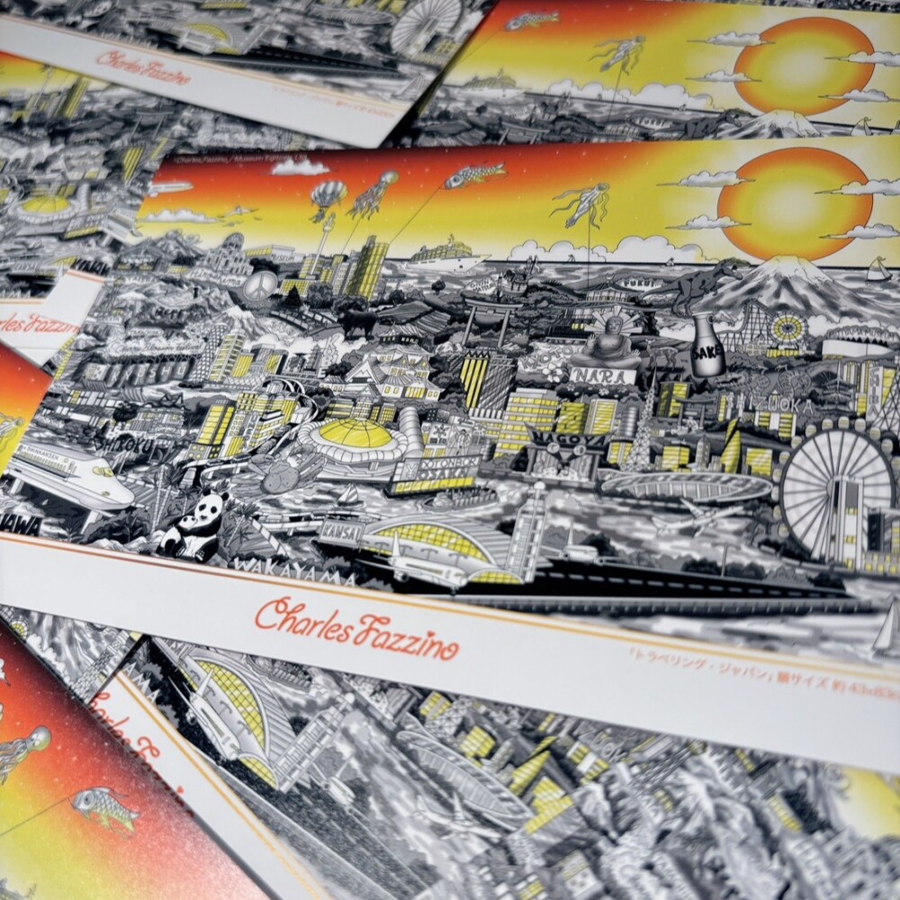 【ご案内】チャールズ・ファジーノ  ３Dアート展