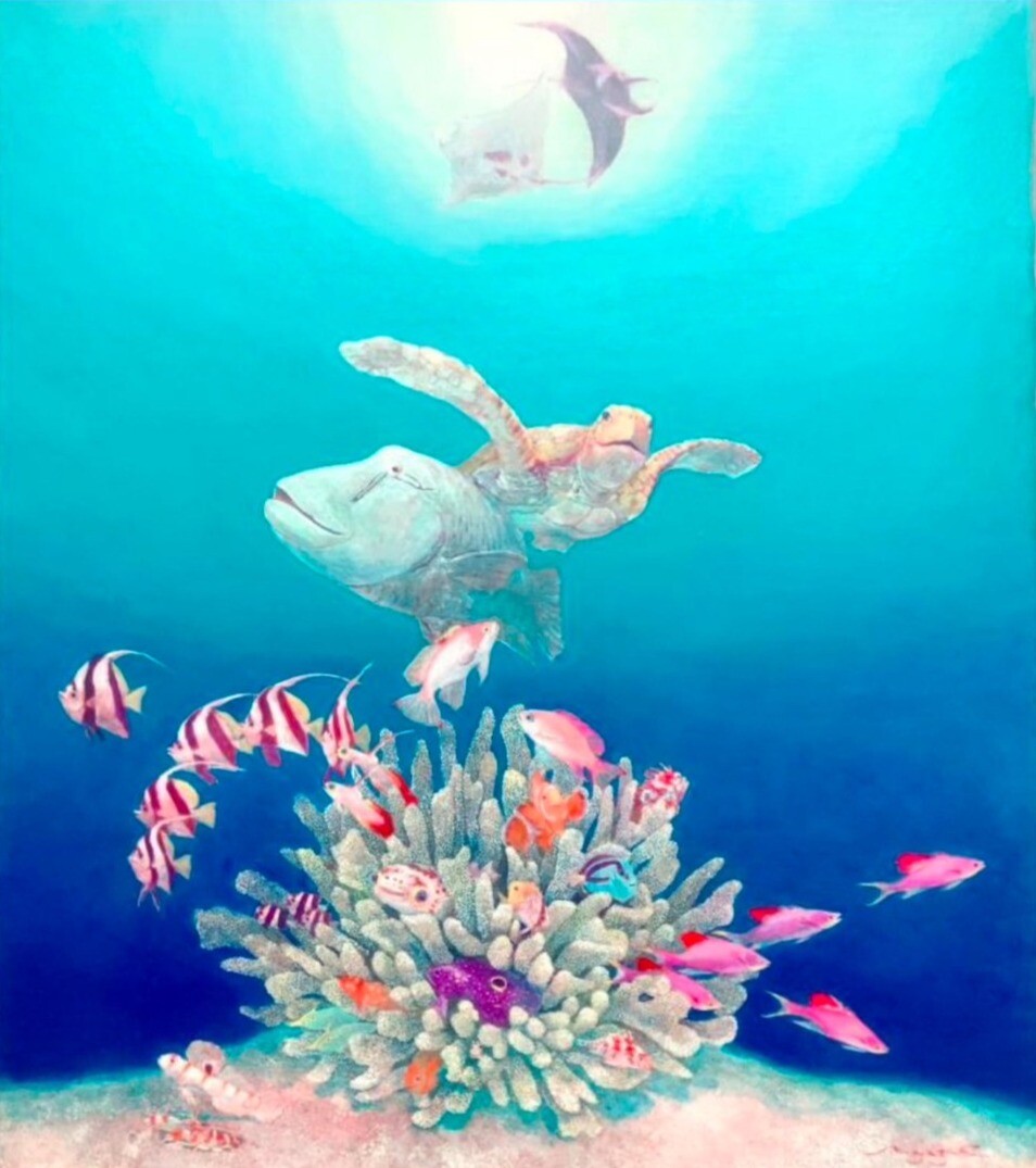 【ご案内】～海の萬話～　みやざきすうじ展