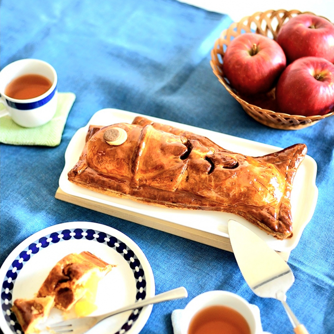5月5日は『こどもの日』🎏　　　　　　　　　　　　　　　　⭐期間限定⭐　鯉アップルパイ🍎