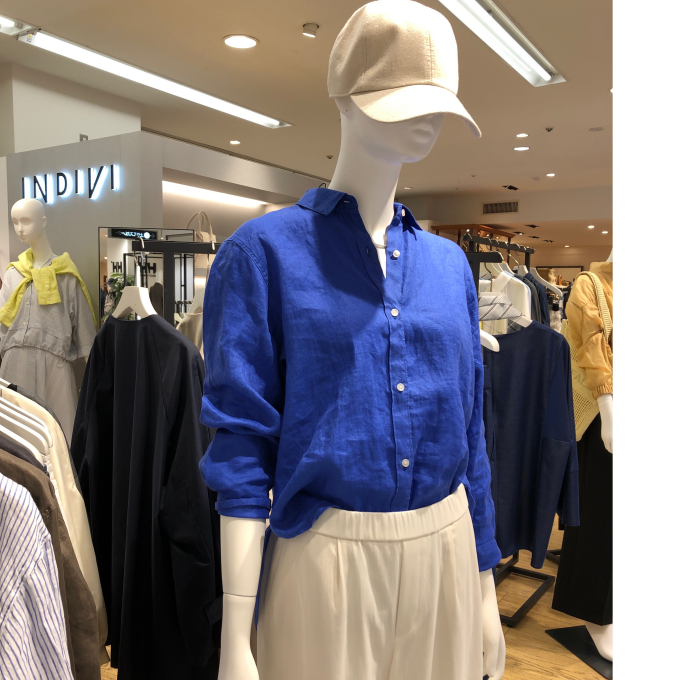今年のリネンシャツは、ちょっと違います