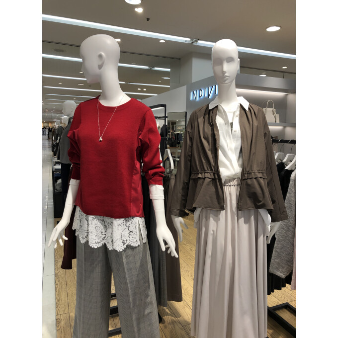何を着ようか迷ったらインディヴィへ♪