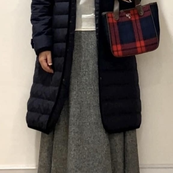 ダウンコートコーディネート❄️.*˚