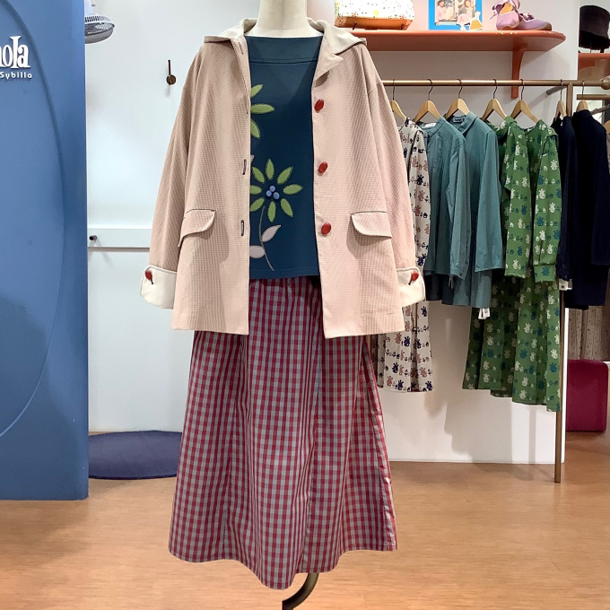 千鳥チェックジャケット