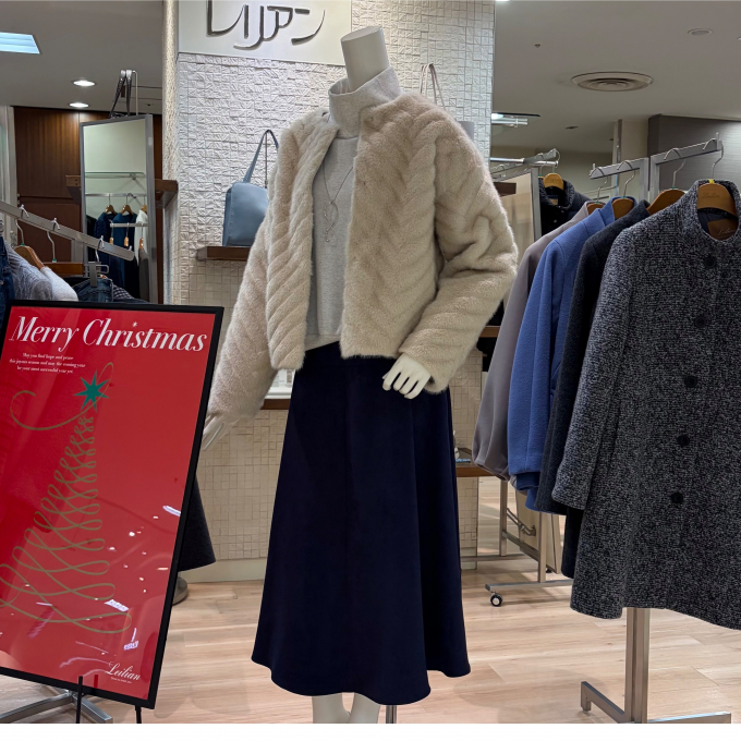 クリスマスお出かけコーデ