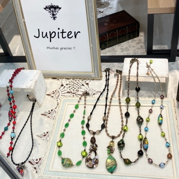 〈ただいま開催中〉Jupiter　十勝の色彩豊かなアクセサリー展