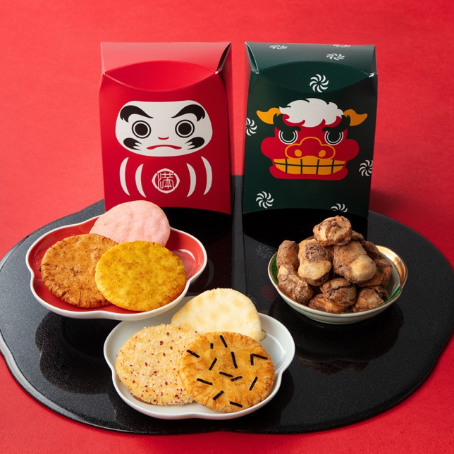 満果惣　だるまお獅子🎍