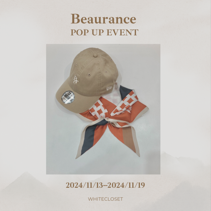 【予告】 Beaurance（ビューランス）POP UP EVENT