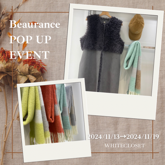 Beaurance（ビューランス）POP UP EVENT