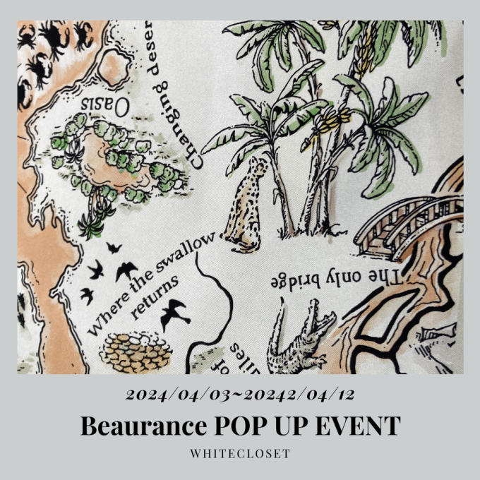 【開催中】Beaurance（ビューランス） POP UP EVENT