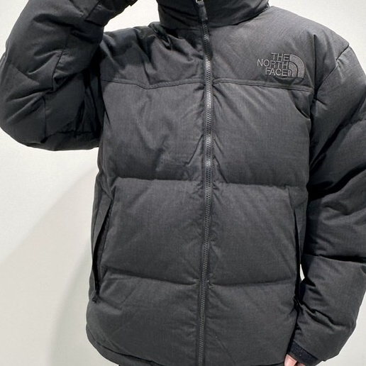 新作のウール素材のキレイ目ダウンジャケット