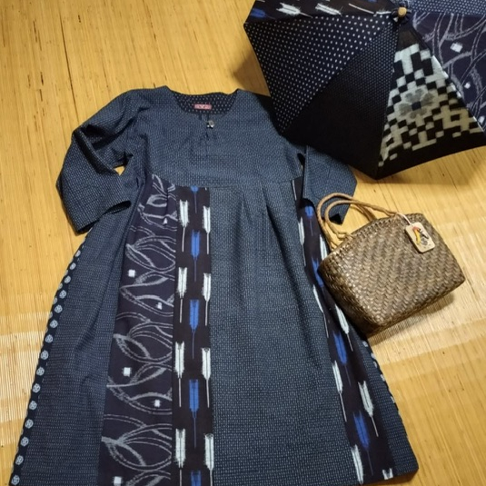 【予告】藍をまとって歴史を着る展❣