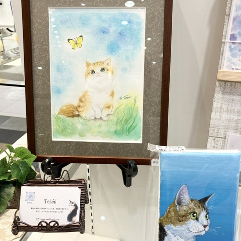 作家たちによる作品展示販売❣