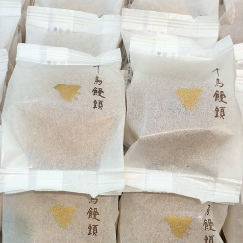 千鳥饅頭入荷です♪