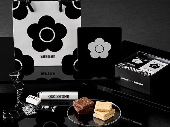 【限定】QUOLOFUNE × MARY QUANT ノボタイル缶