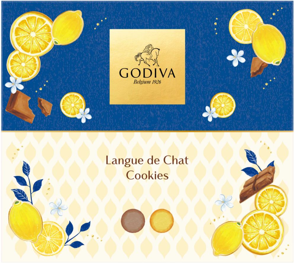 〈GODIVA〉瀬戸内レモンラングドシャクッキー