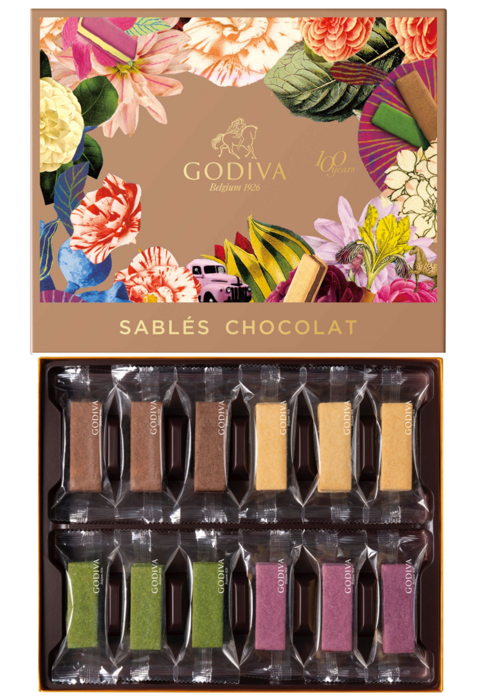 【GODIVA 🌹100周年記念商品💐】100周年 サブレショコラ アソートメント