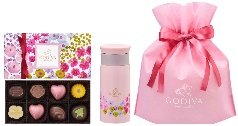 〈GODIVA〉気持ちが伝わる一日に💝マザーズデー スペシャルギフト チョコレート&ステンレスボトルセット