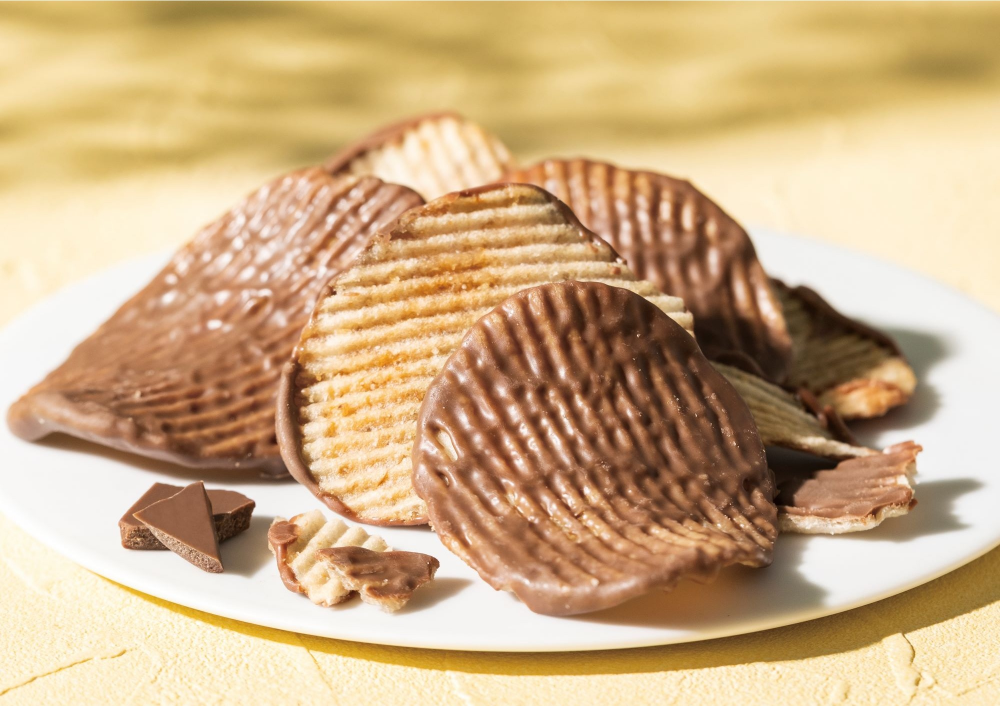 💖ポテトチップス チョコレート ミルク