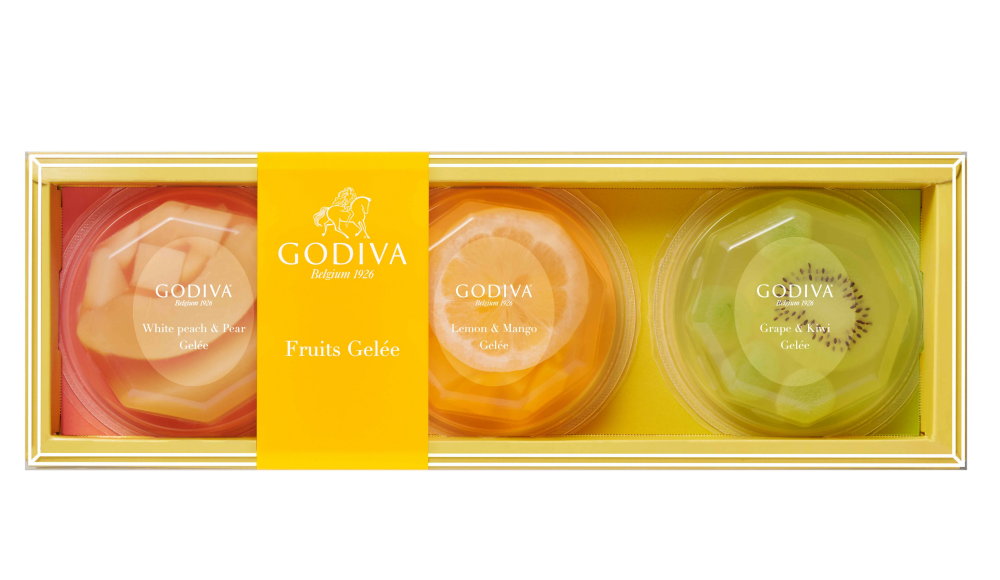 《GODIVA》◆新商品!!◆✨キラキラ爽やか✨❣️フルーツジュレ
