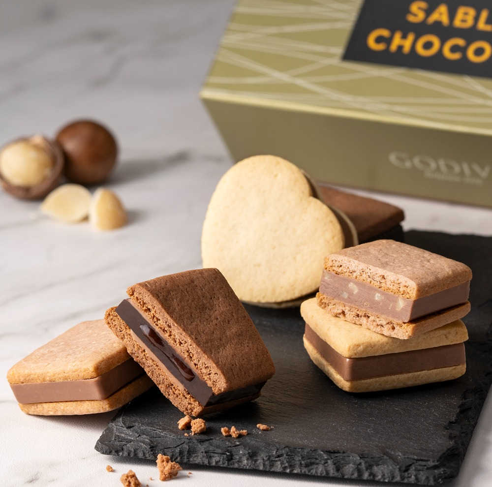 〈GODIVA〉✨伝統のチョコレートをサブレの定番に🌹💝　サブレショコラ