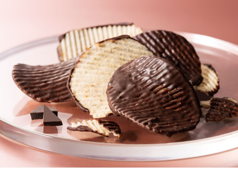 💜ポテトチップス チョコレート ダーク