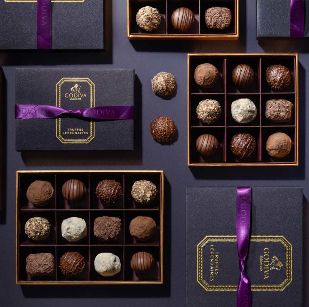 《GODIVA》👑トリュフの傑作✨👑レジェンデール トリュフ