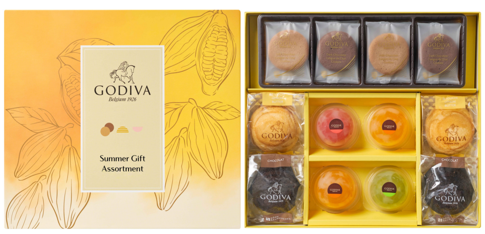 《GODIVA》◆新商品◆💖人気の7種を詰め合せ😋夏のギフトアソートメント 