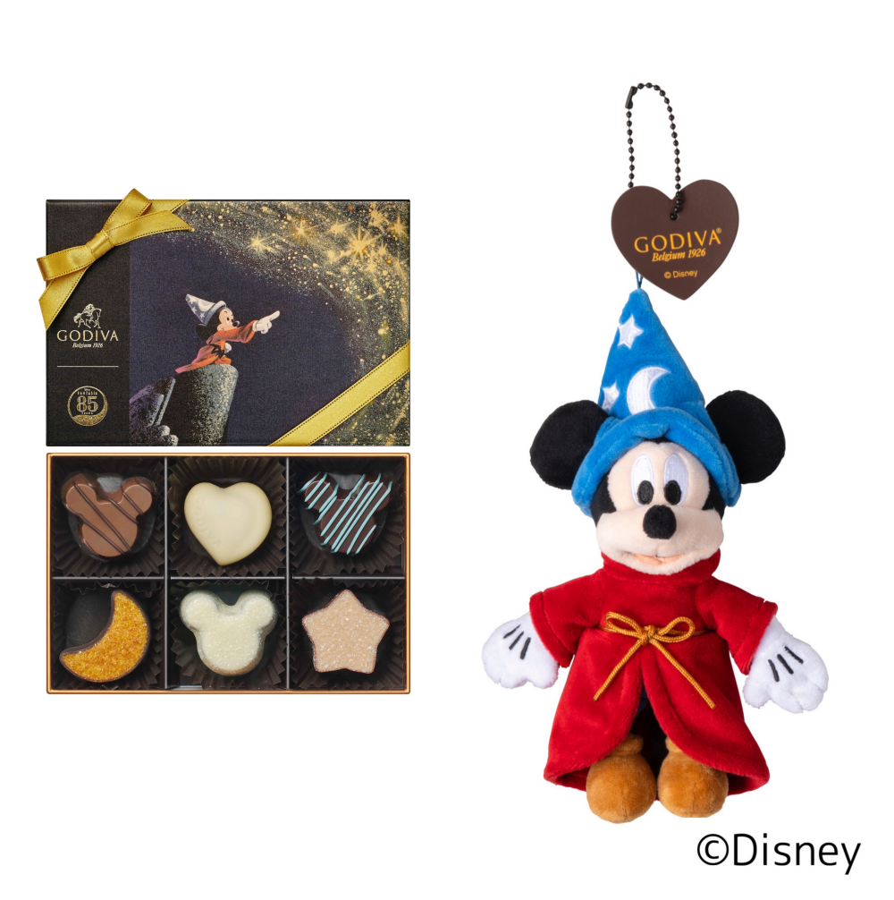 ~ゴディバ『ファンタジア』コレクション∼ 🪄バッグと🎩チャームのセットが登場 🎉