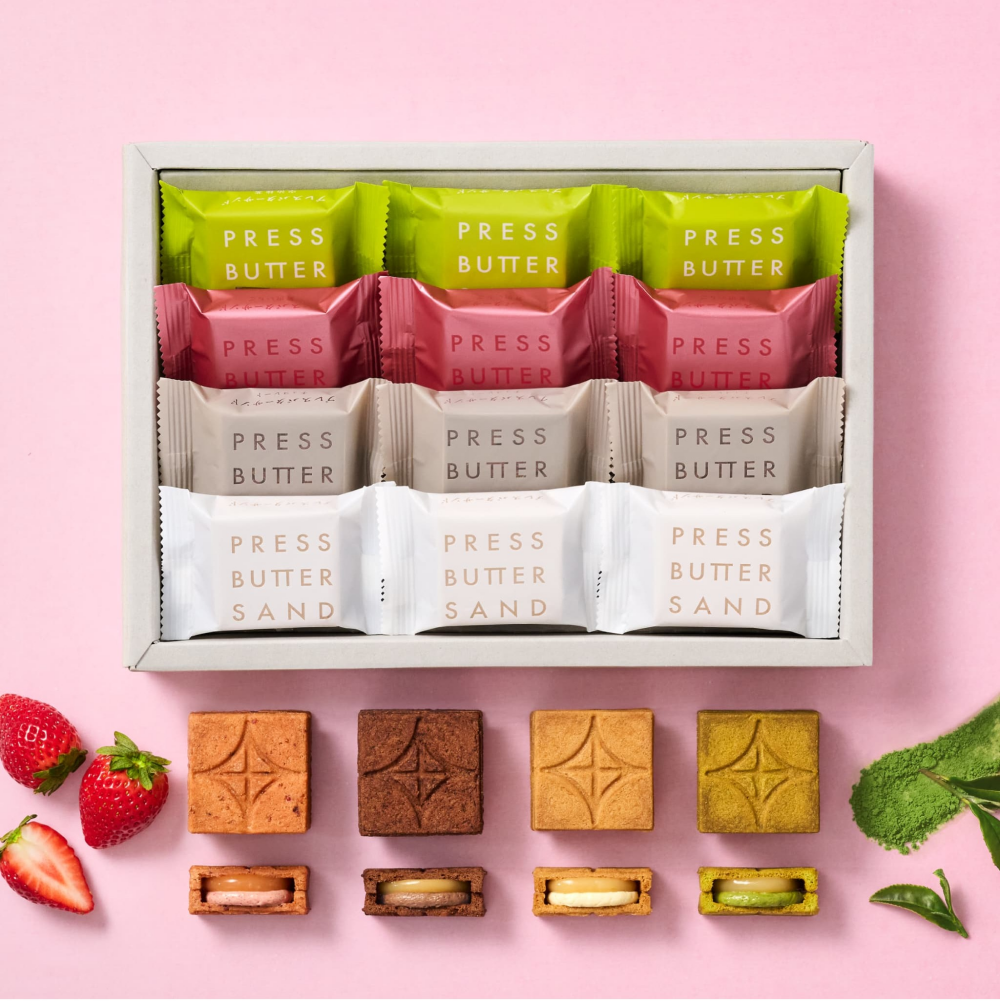 【BtS】🌸春満開🍓プレゼントにぴったりなバターサンド！🎁