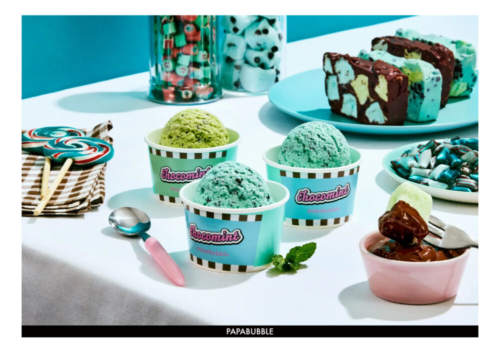 〈パパブブレ〉チョコミントシリーズ🍫