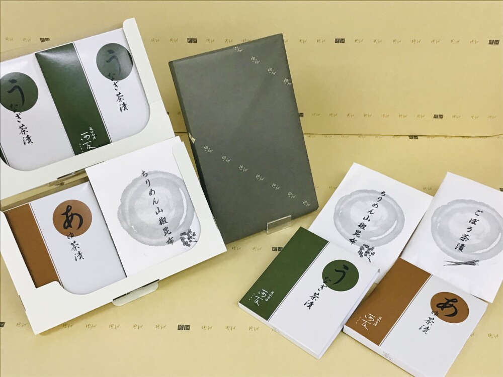 お好きなお茶漬けを詰め合わせに✨