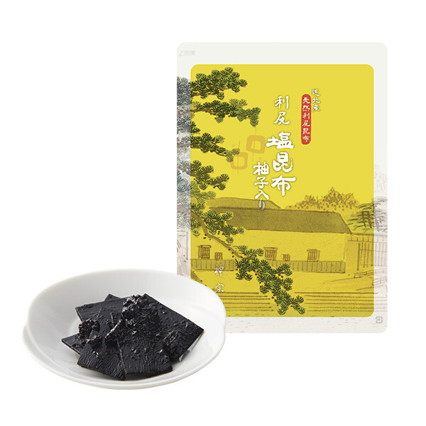 今月の限定商品【利尻塩昆布 柚子入り】