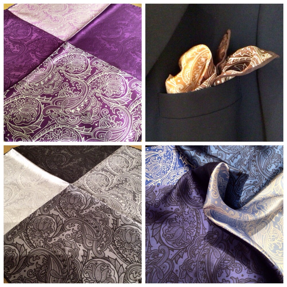 4 faces pocket square （ポケットチーフ）