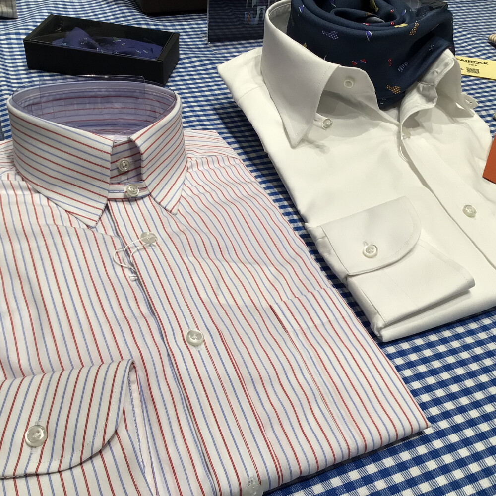 クラシックを着る『タブカラーシャツ』