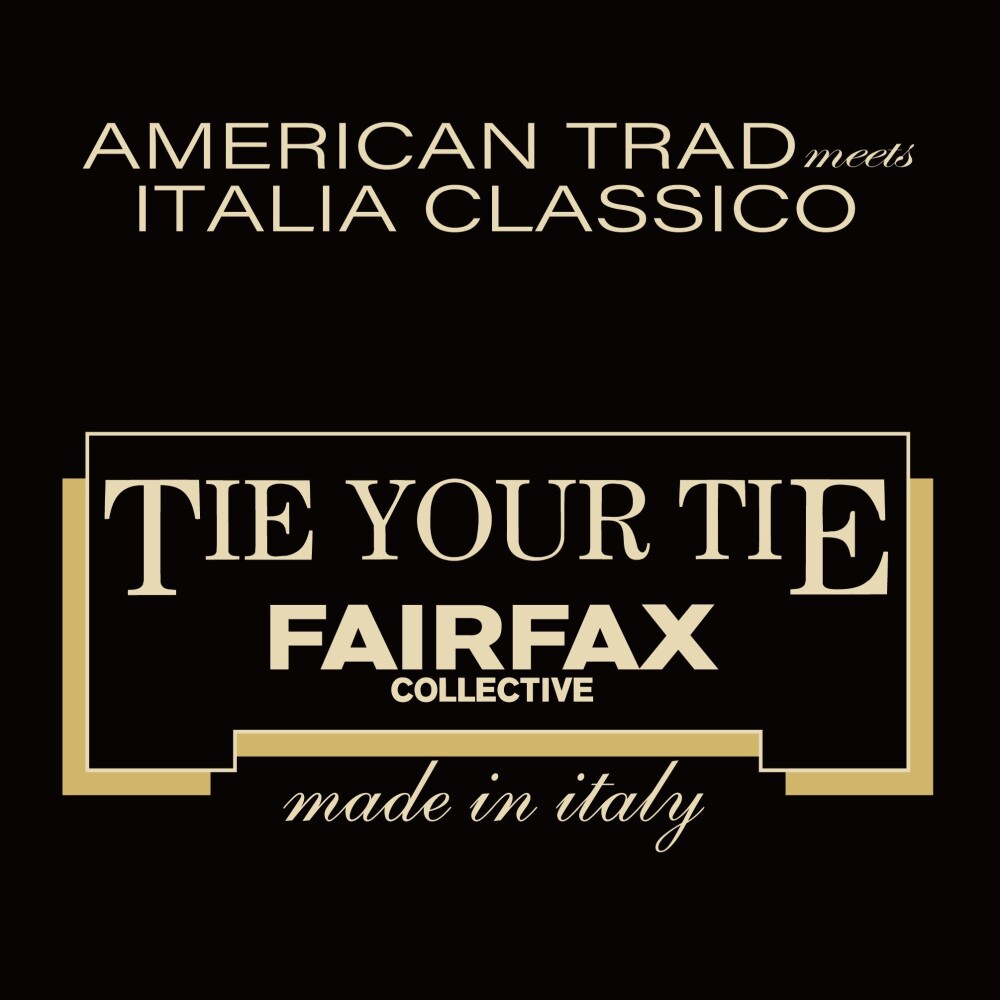 〈FAIRFAX〉×〈TIE YOUR TIE〉コラボ ネクタイ