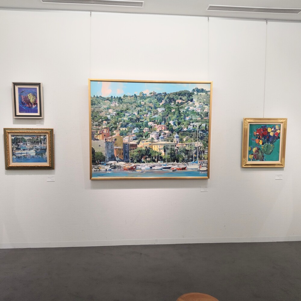 「山村 博男 油彩展」開催中