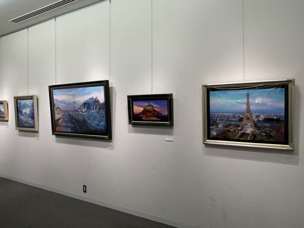 「成田 康 洋画展」開催中