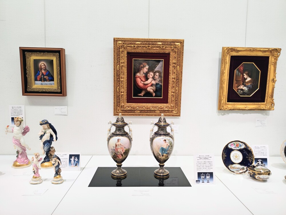 「マイセンとセーブル アンティーク名窯展」開催中