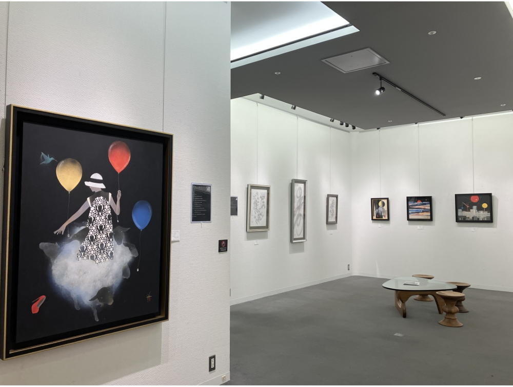 深遠なる美色に魅了された画家たち Art in Black 開催中